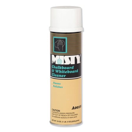 Misty Chalkboard and Whiteboard Cleaner, 19 oz Aerosol Spray, PK12 1001403